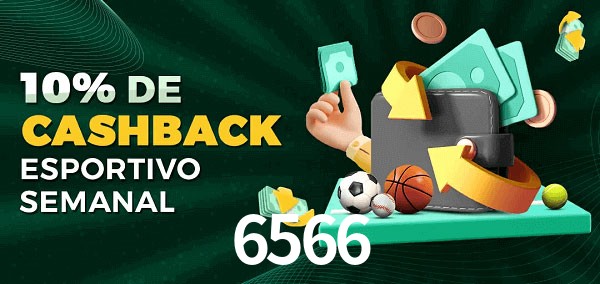 10% de bônus de cashback na 6566